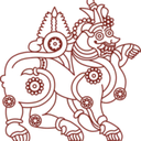 Bengaluru School of Visual Arts Evening logo