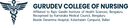 Gurudev College of Nursing, Ballari logo